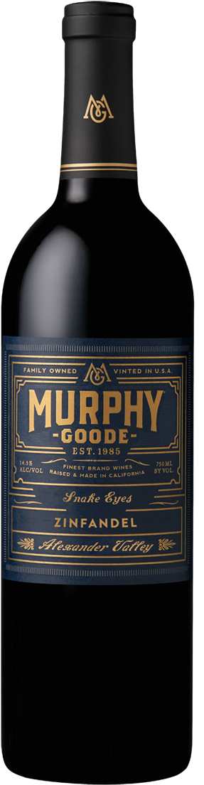 Snake Eyes Zinfandel - Murphy Goode Liar's Dice Zinfandel (309x1224), Png Download