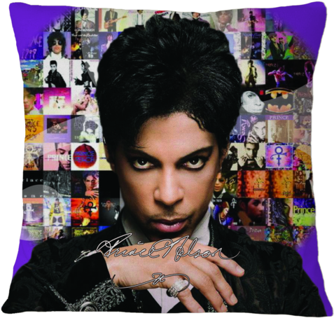 Prince Singer Pillow - Prince: Up Close And Personal (480x480), Png Download