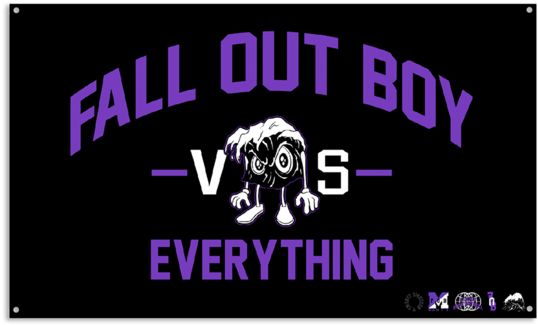 Everything Wall Flag - Fall Out Boy Mania Flag (600x600), Png Download