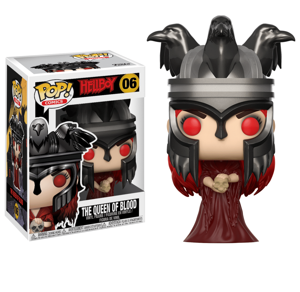 Hellboy Comic Nimue The Queen Of Blood Pop Vinyl Figure - Hellboy The Blood Queen Comic (1024x996), Png Download