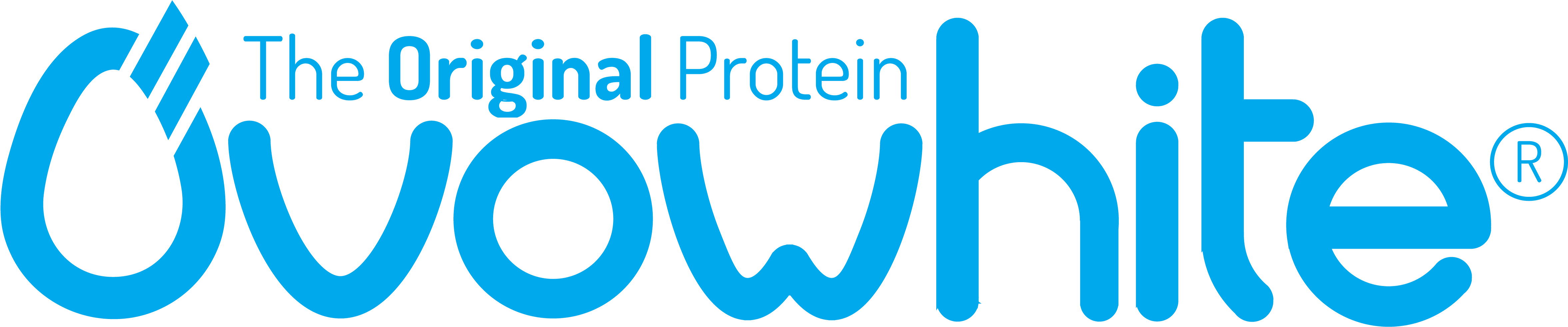 Ovowhite Instant Egg Protein (4778x1212), Png Download