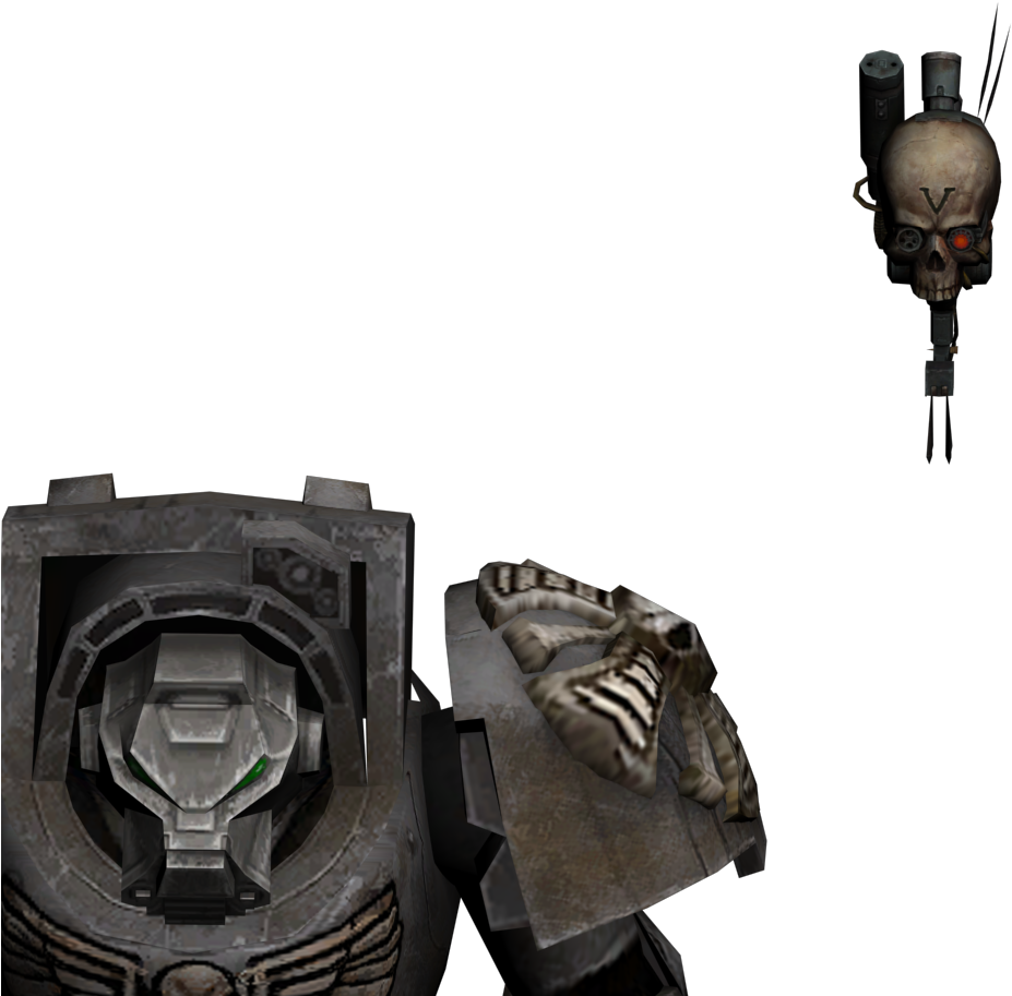 Add Media Report Rss Techmarine Terminator Servo-skull - Soldier (1920x1080), Png Download