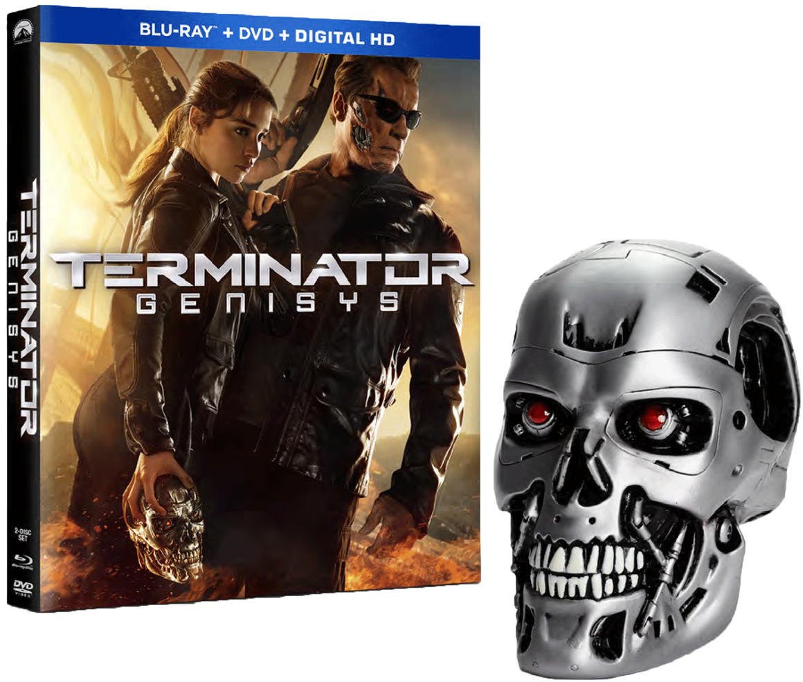 Fye On Twitter - Terminator Genisys (3d Blu-ray + Blu-ray + Dvd + Digital (1200x1024), Png Download