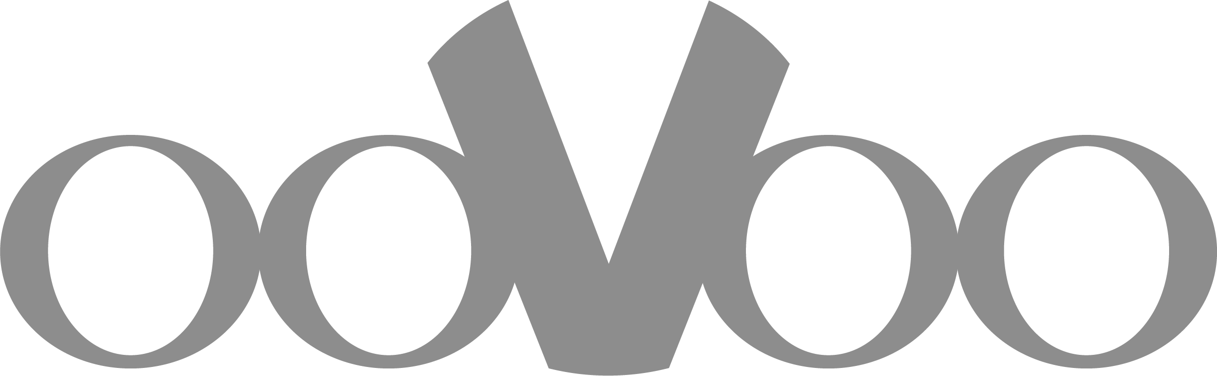 Oovoo Is A Video Chat And Instant Messaging App For - Logo Of Oovoo (2413x747), Png Download