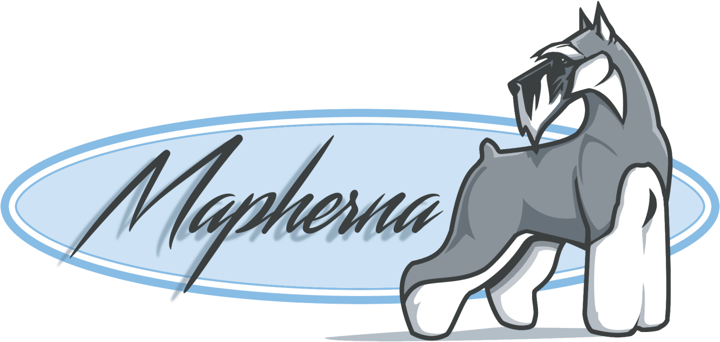 Picture - Schnauzer Logo (1613x741), Png Download