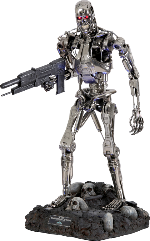 T-800 Endoskeleton - T 800 Endoskeleton (480x771), Png Download