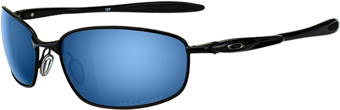 Oakley Oo4059 Blender Polished Black Ice Iridium Polarised - Still Life Photography (500x300), Png Download