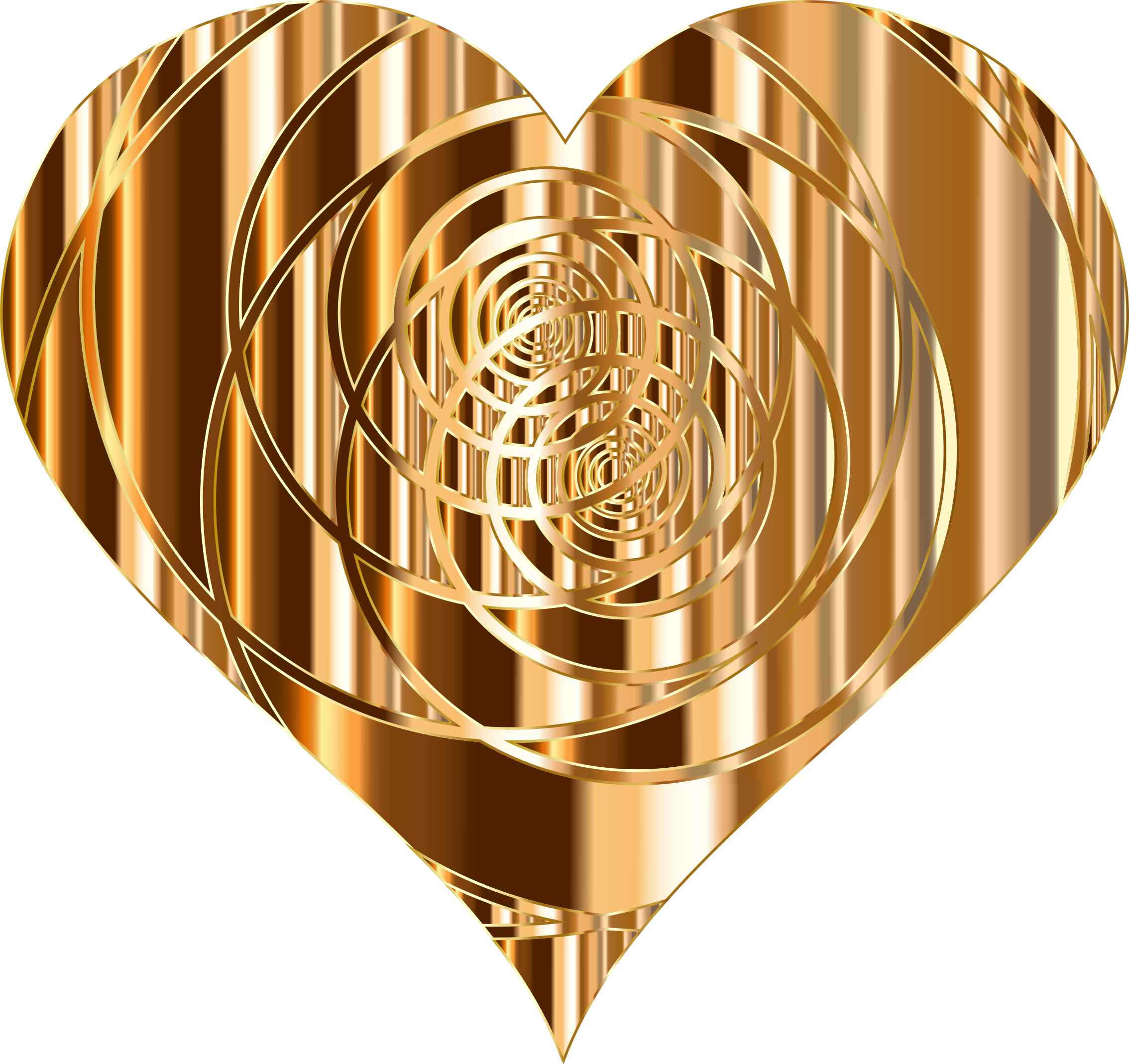 This Free Icons Png Design Of Spiral Heart 8 (2268x2137), Png Download