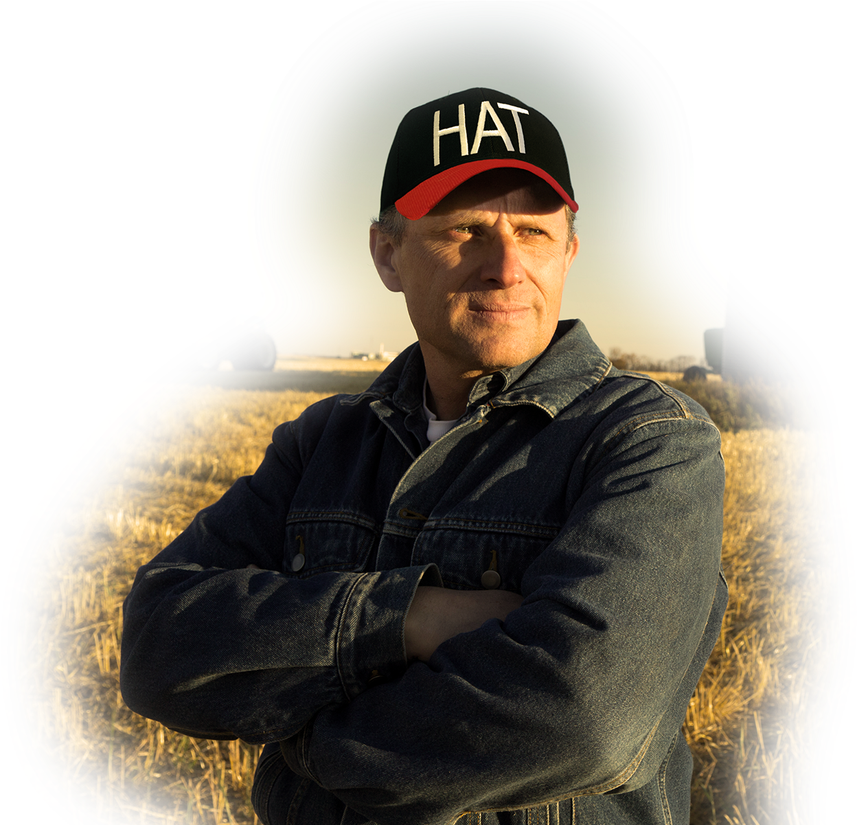 Hatfarmer - Agriculteur Céréalier (1920x1200), Png Download