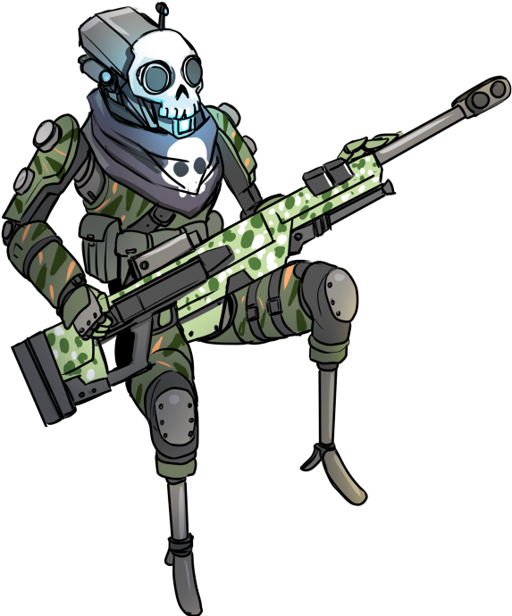 Bleeding Target Oqoeebo - Titanfall (587x700), Png Download