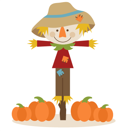 Clip Arts Related To - Cute Scarecrow Clipart (432x432), Png Download