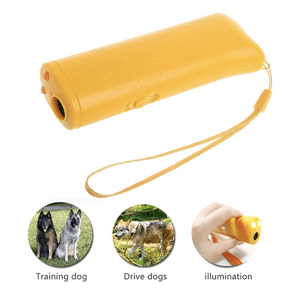 Ultrasonic Anti Bark Dog Trainer - Anti Barking Device (590x588), Png Download
