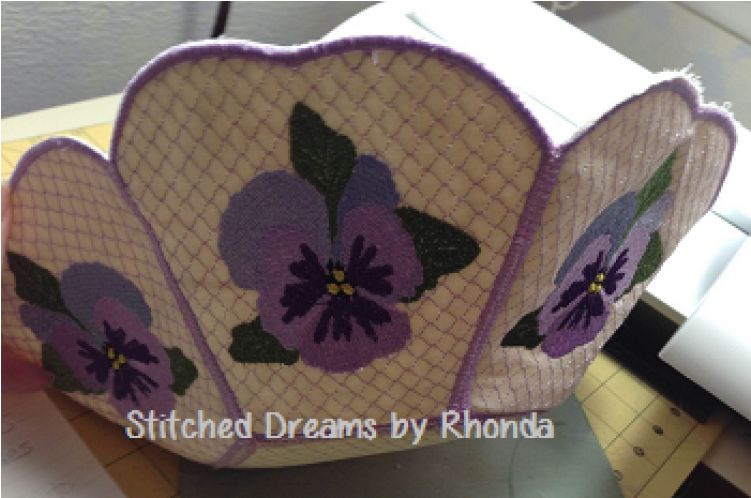 Pansy Bowl Ith - Artificial Flower (750x750), Png Download