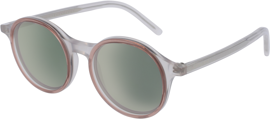 Tomas Maier Tm0004s Plastic Sunglasses, Pink With Gray (1000x560), Png Download