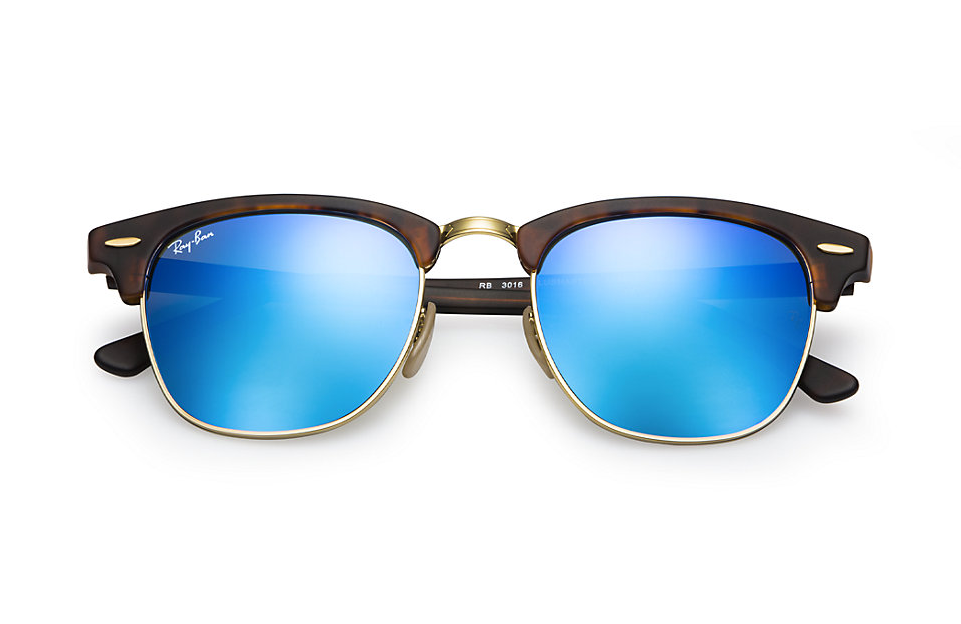 Png - Ray Ban Club Master Mirrored!!! (960x824), Png Download