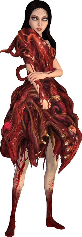 Fleshmaiden - Alice Madness Returns Fleshmaiden (317x916), Png Download