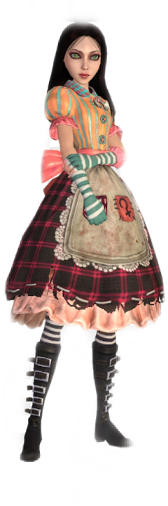 Alicemadnessreturns Freetoedit - Alice Madness Returns Doll Dress (240x720), Png Download