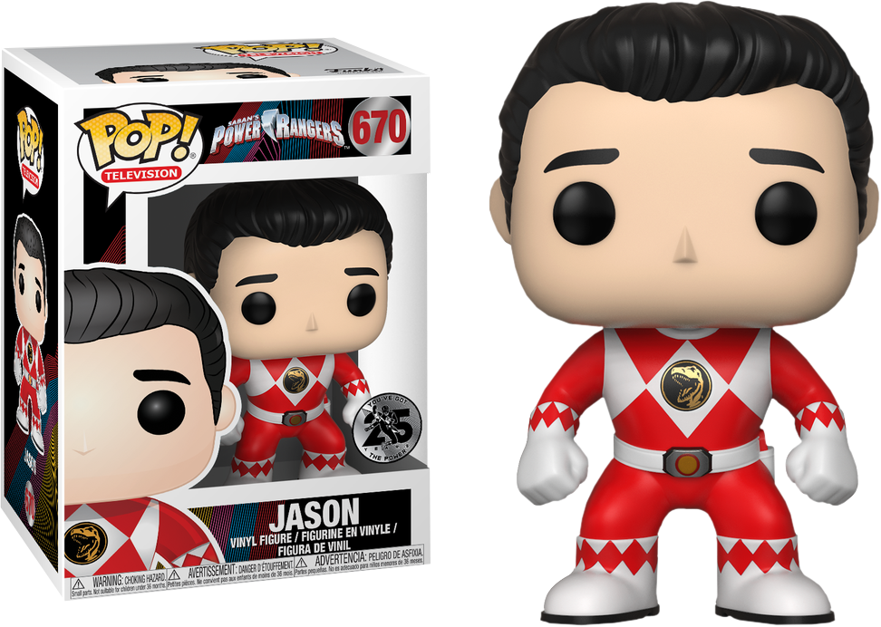 Jason Funko Pop Vinyl Figure - Funko Pop Power Rangers 25 (972x692), Png Download
