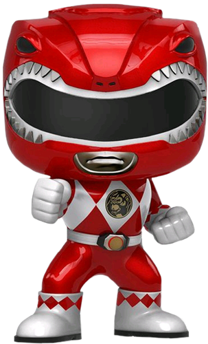 Television Red Ranger Icon Thumb - Funko Pop Red Ranger (303x500), Png Download
