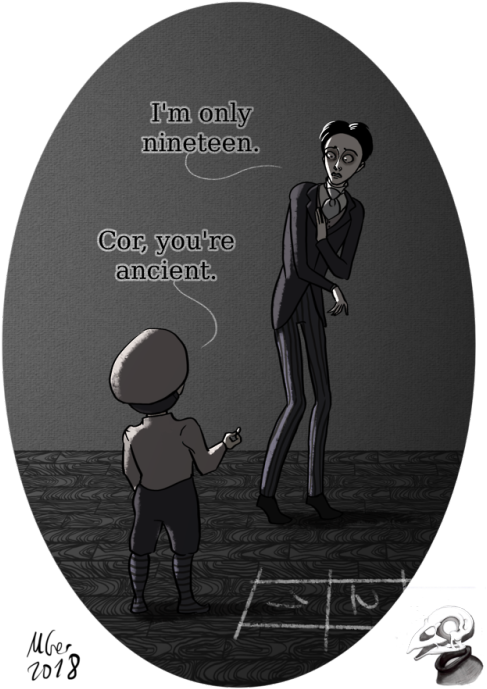 “ So I Spent The Whole Weekend Reading The Main Arc - Victor Van Dort And Alice Liddell (500x746), Png Download