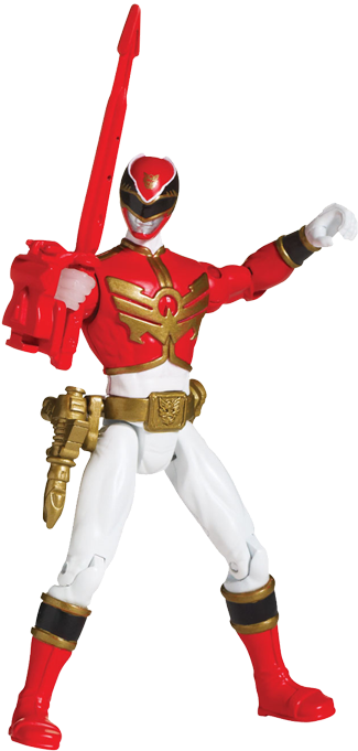 Red Ranger - Power Ranger Mega Force Action Figure (520x700), Png Download