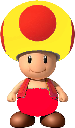 Luxury Images Of Toad From Mario Image Fire Yellow - Mario Bros Wii Blue Toad (480x480), Png Download