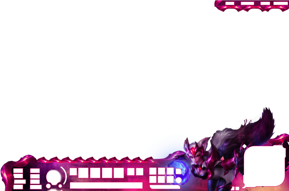 Loading Seems To Be Taking A While - Lol Overlay Ahri (1191x670), Png Download