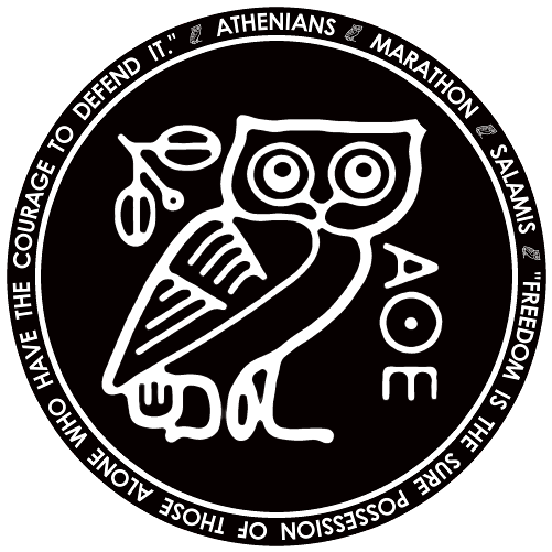 Ancient Greece Athens Symbols (500x500), Png Download