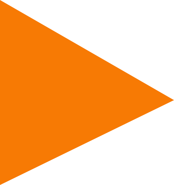 Triangle Clipart Small - Orange Pennant (564x599), Png Download