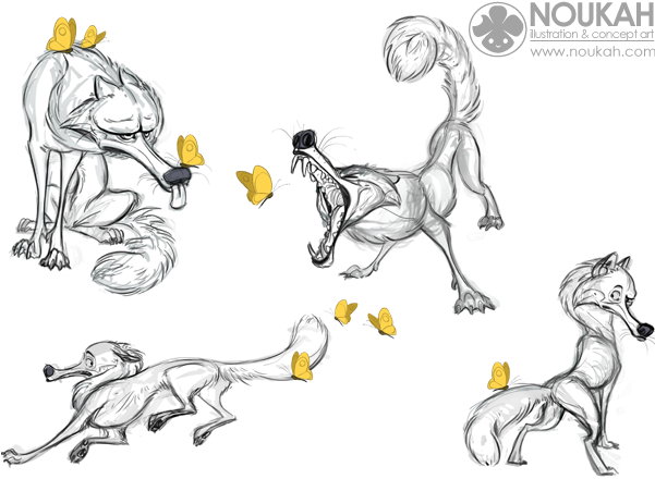 So Far It's About Some Butterfly Stalker - Sketch (600x453), Png Download