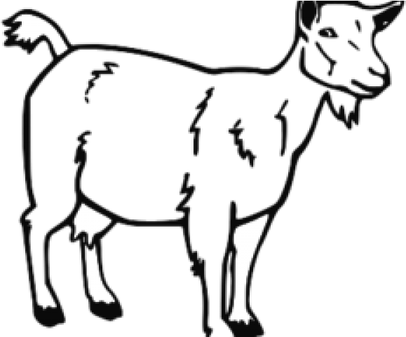 Download Free Goat Clipart - Goat Black And White Cartoon PNG Image with No Background Download Free Goat Clipart - Goat Black And White Cartoon PNG Image with No Background