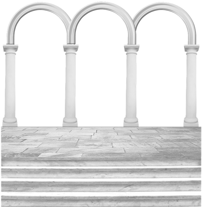 Arcos De Piedra Png (655x720), Png Download