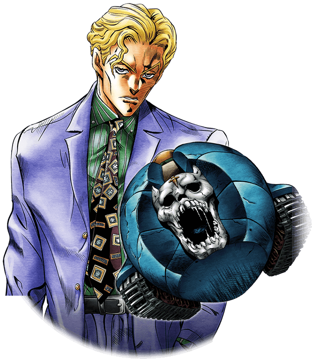 Unit Yoshikage Kira - Yoshikage Kira Sheer Heart Attack (720x800), Png Download