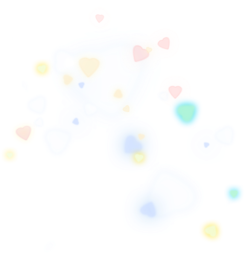 Ftestickers Effect Light Hearts Glow Glowing Luminous - Paper (1024x1024), Png Download