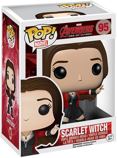 Age Of Ultron - Figurine Pop Scarlet Witch (600x600), Png Download