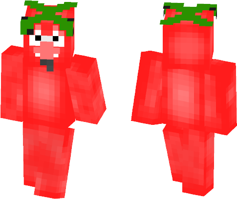 Bob The Tomato - Skin Spider Man Ps4 Minecraft (584x497), Png Download