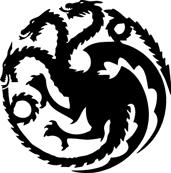 Dracarys If Anyone Wants A Transparent Targaryen Sigil - Game Of Thrones Targaryen Vector (595x600), Png Download