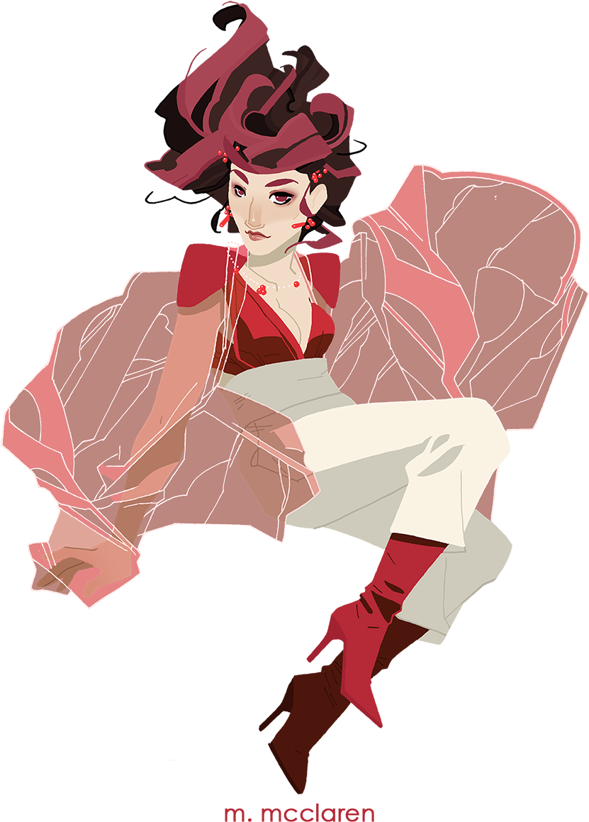 “ Practical Clothing For Powerful Ladies - Illustration (900x1200), Png Download