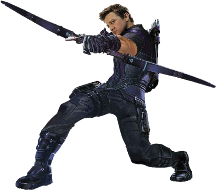 Clip Arts Related To - Avengers Hawkeye (789x689), Png Download