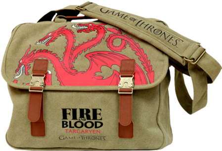 Game Of Thrones Messenger Bag House Targaryen (480x480), Png Download