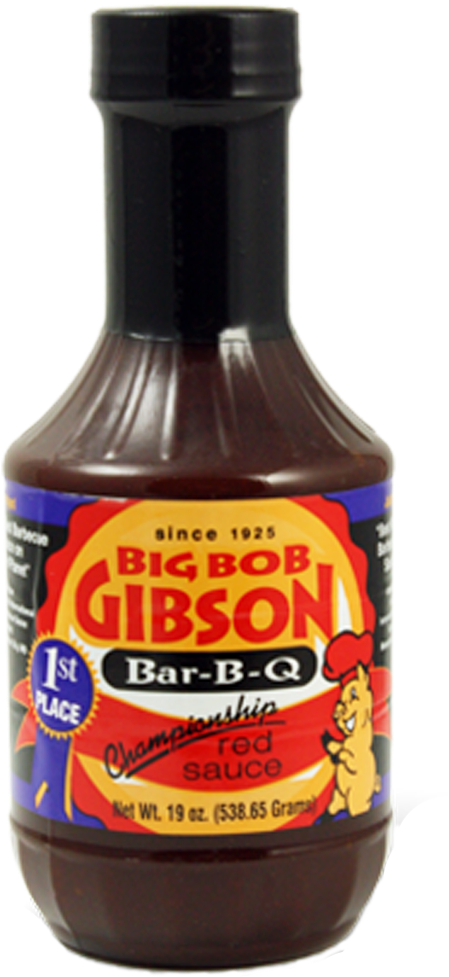 Big Bob Gibson Bar B Q Red Sauce 19 Oz - Big Bob Gibson Bbq Championship Red Sauce (1024x1024), Png Download