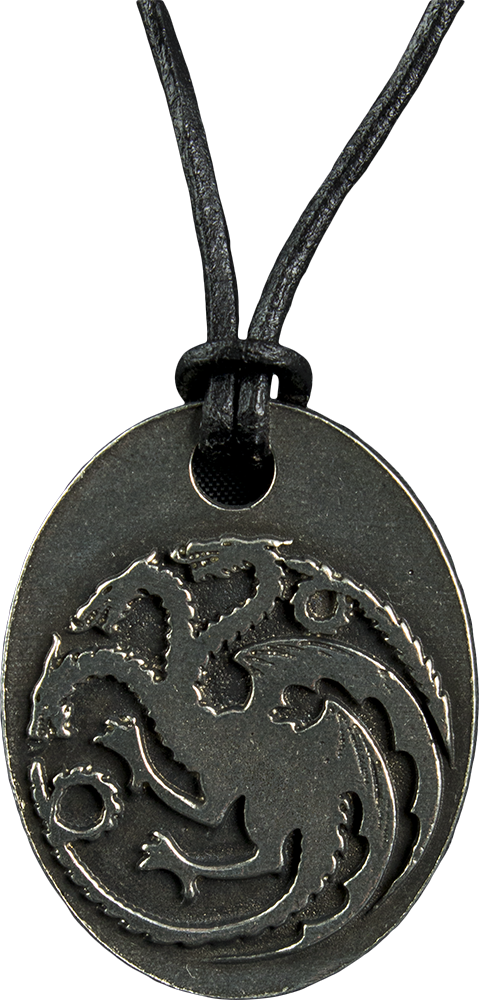 Game Of Thrones - Game Of Thrones - Targaryen Sigil Pendant (479x1000), Png Download