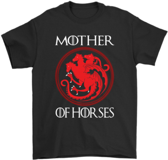 Mother Of Horses Game Of Thrones House Targaryen Shirts - Mother Of Cats Sweatshirt (394x394), Png Download