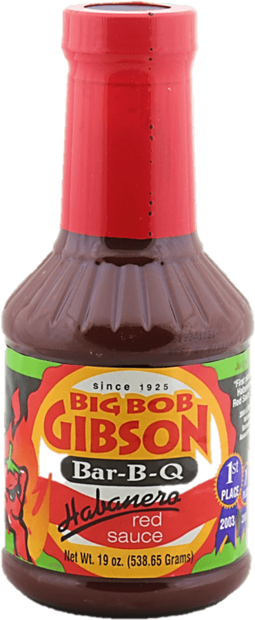 Big Bob Gibson Bar B Q Habanero Red Sauce - Big Bob Gibson Bar-b-q Red Sauce, Championship - 19 (936x936), Png Download
