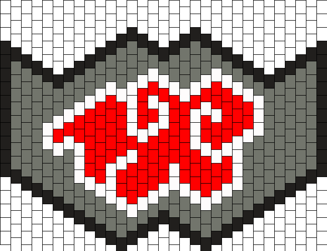Narutoakatsukicloud Kandi Mask - Naruto Kandi Mask Patterns (651x499), Png Download