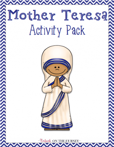 Mother Teresa Activity Pack - Leben Von Mutter Teresa (475x475), Png Download