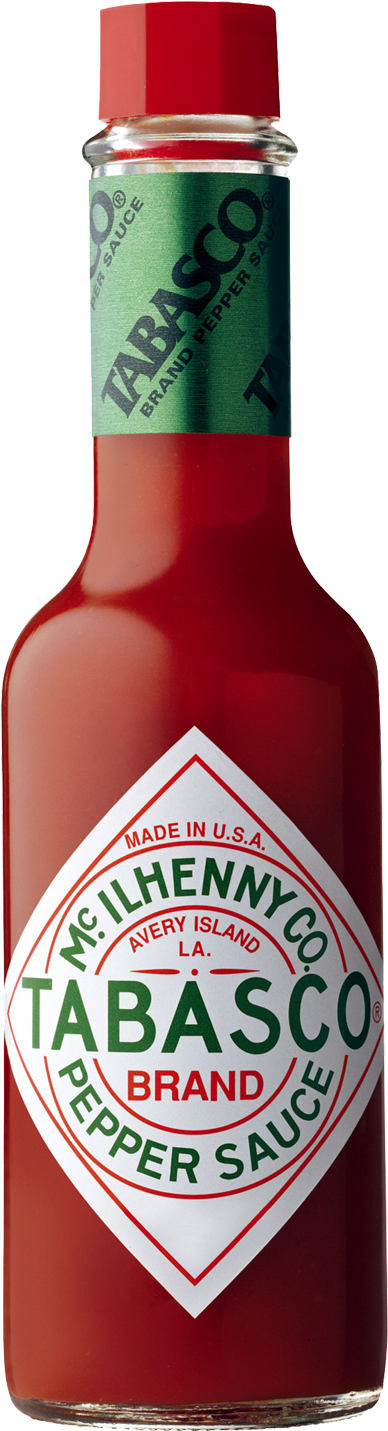 Tabasco Pepper Sauce 60ml - Tabasco Sauce Clipart (1600x2000), Png Download