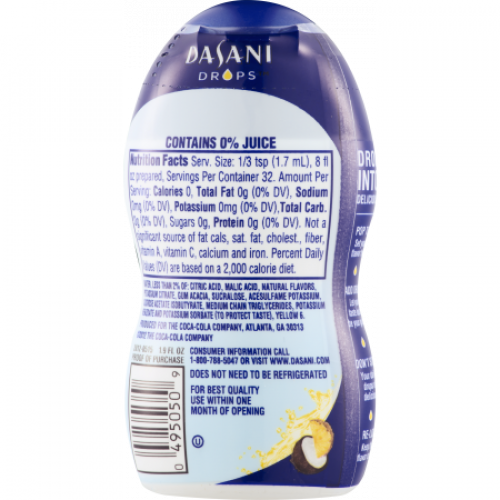 Dasani Drops Flavor Enhancer Mixed Berry 1.9 Fl. Oz. (500x500), Png Download