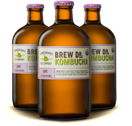 Brew Doctor Love Kombucha - Clear Mind Kombucha (500x500), Png Download