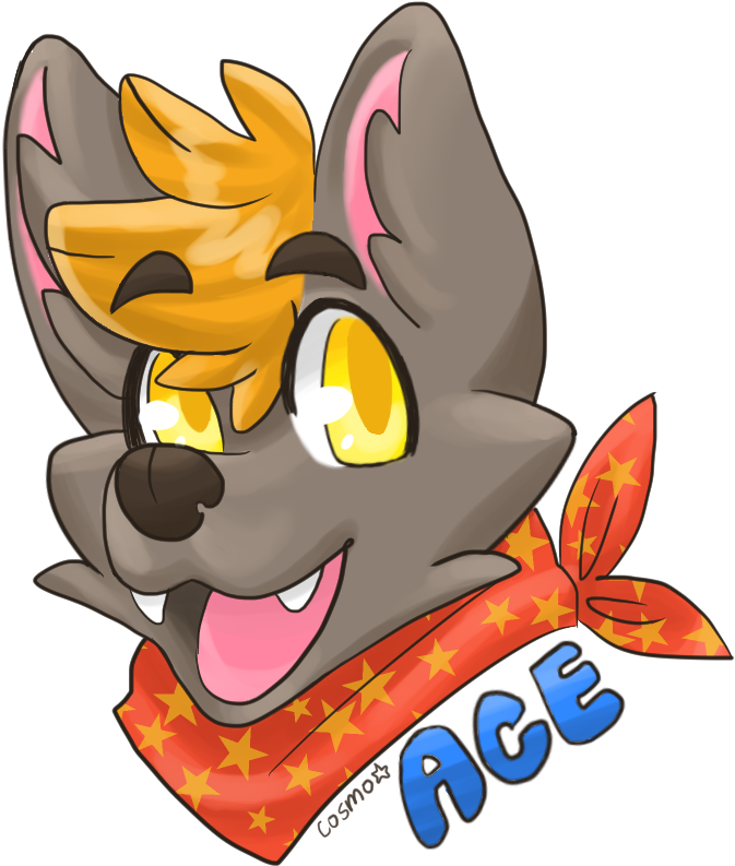 Ace Of Hearts Fox - Ace Of Hearts Fox Art (741x856), Png Download